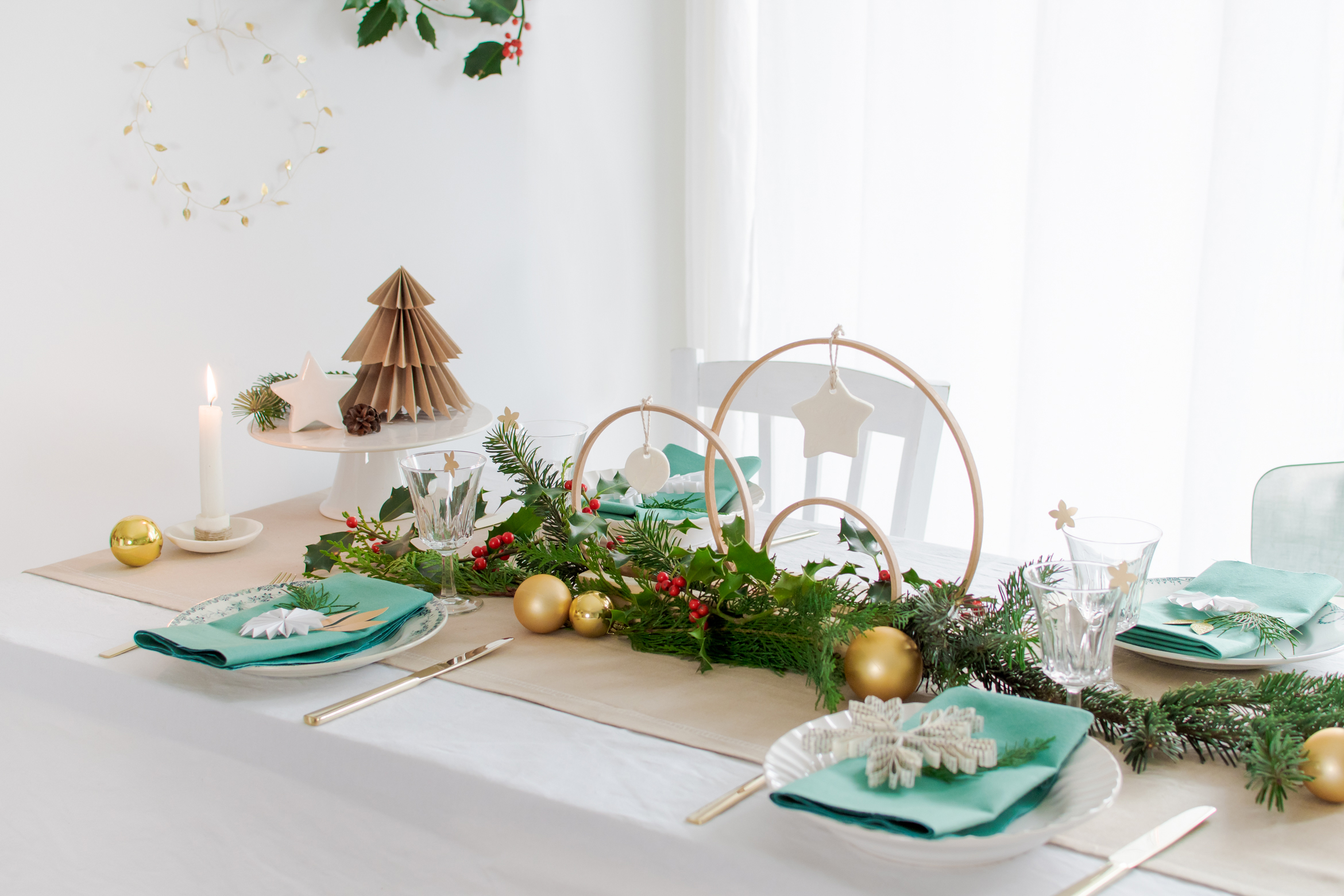 DIY Centre de table Noël : une idée créative, simple et économique